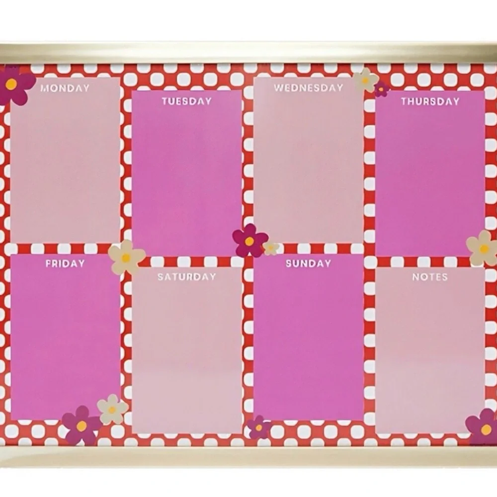XO, Sienna Weekly Dry-Erase Planner